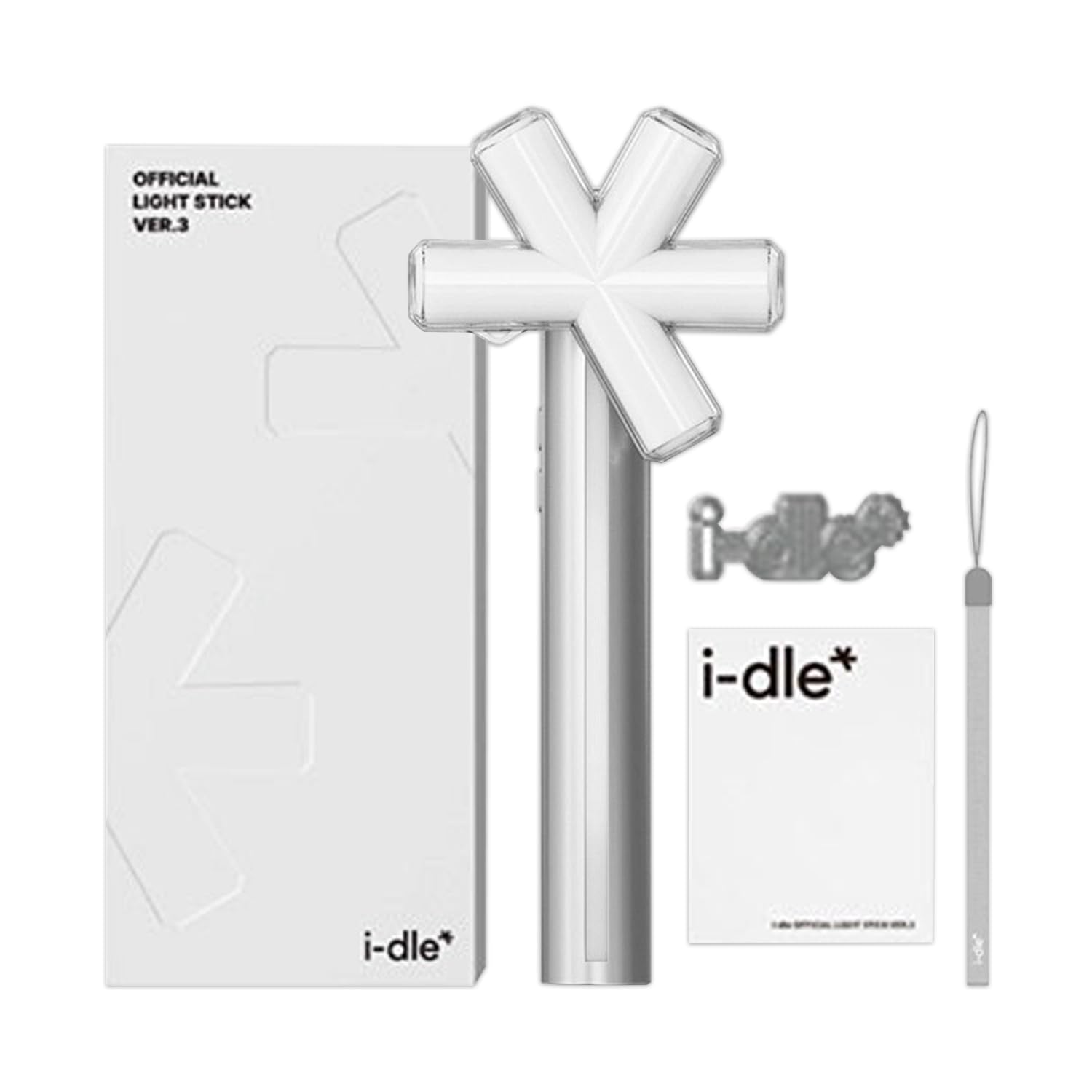 Amazon.co.jp: COSYPOSY i-dle 公式ライトスティック VER.3 + 4枚の