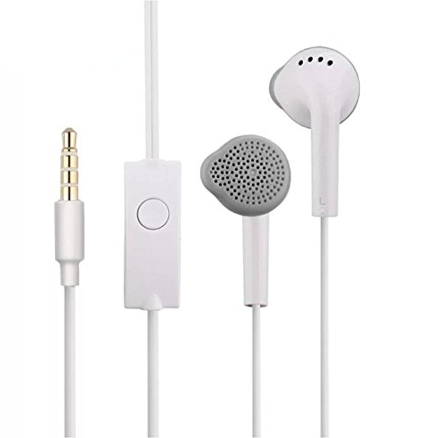 Earphones for Samsung Galaxy A51 / A 51 Earphones Original Like Wired in-Ear Headphones Stereo Deep Bass Hands-Free Headset Earbud with Built in-line Mic, 3.5mm Jack (YS15, White)-image-40