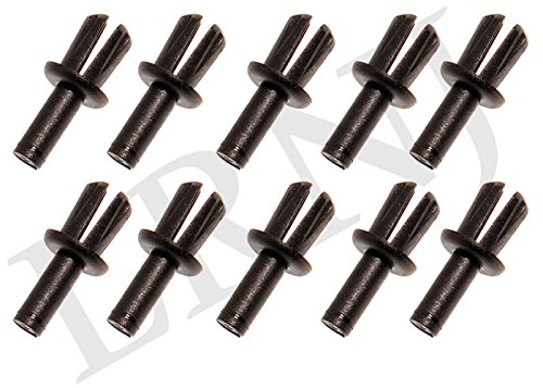 Land Rover ALLMAKES/BRITPART Plastic Drive Rivet for REDUNDANT Holes Service KIT Compatible Defender 90/110, Part # 79086L X10