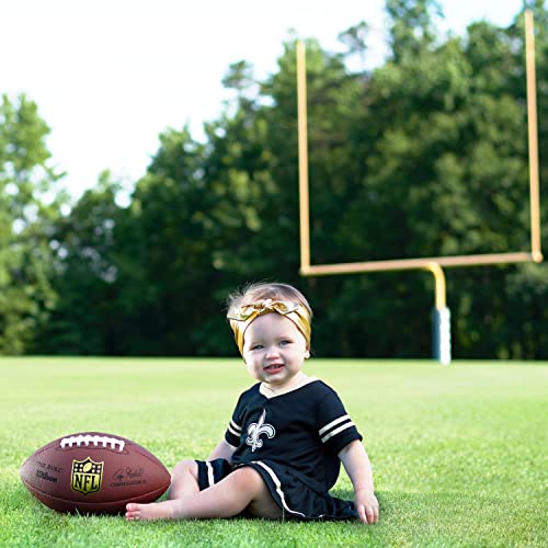 Image of Gerber NFL Baby Girls Jersey Dress and Diaper Cover