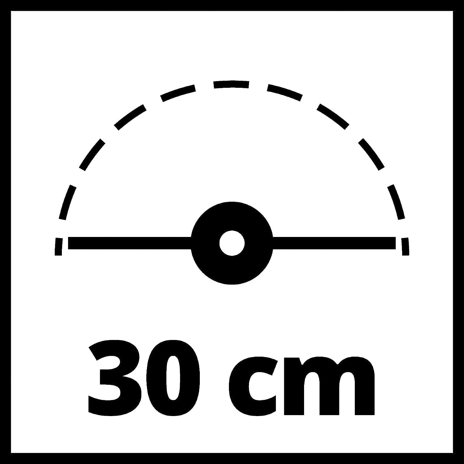 Einhell Elektro Rasentrimmer GC-ET 4530 Set (Motorkopf 4-Fach neigbar & 180° drehbar, Alu-Führungsholm stufenlos teleskopierbar, Flowerguard)