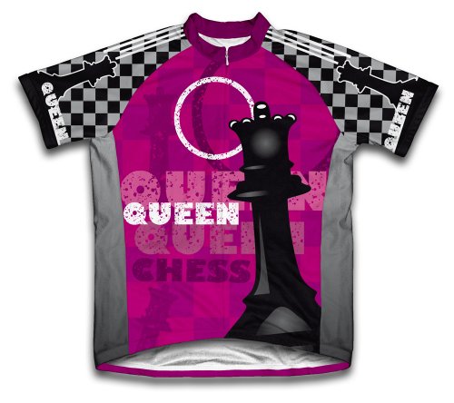 ScudoPro Queen Short Sleeve Cycling Jersey for Youth - Size S Pink