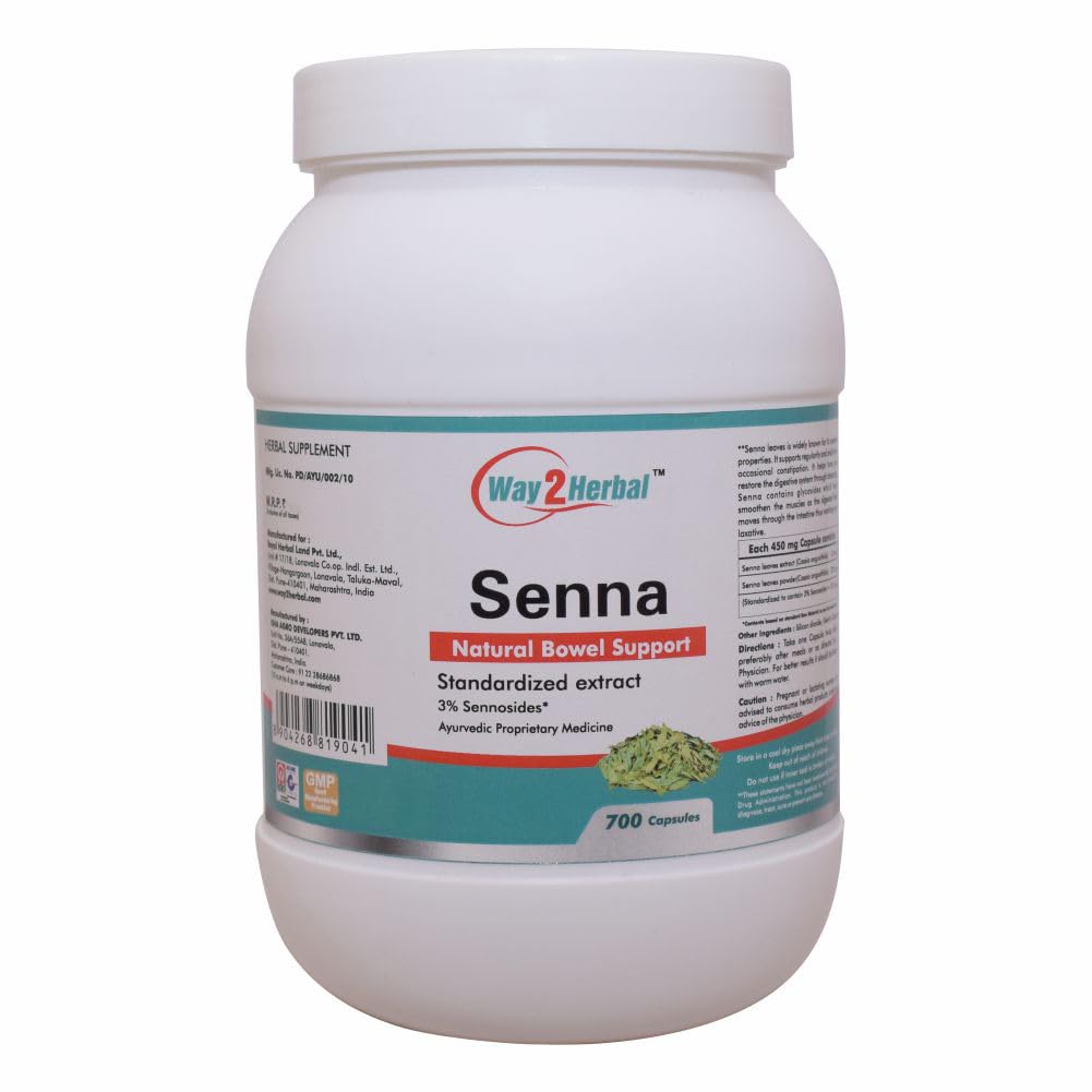 Way2Herbal Senna Capsules (700 Count Pack of 1) (B07R42LP7T) Amazon Price History, Amazon Price Tracker