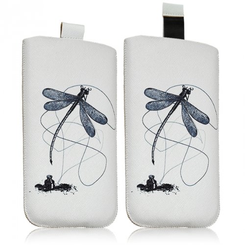 Seluxion - Housse Coque Etui Pochette pour Wiko Stairway avec Motif LM01