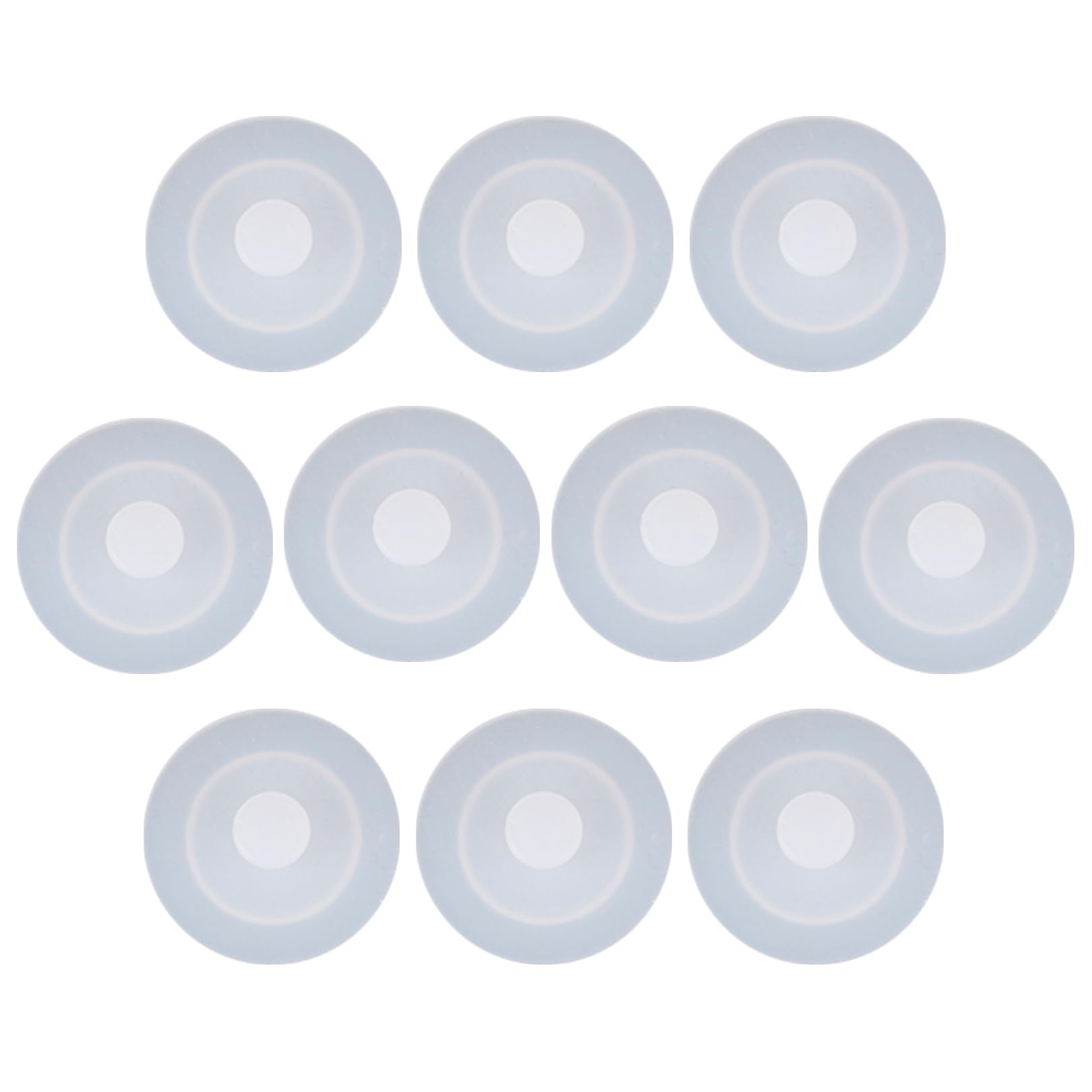 10 Pcs Bottle Seals,Water Bottles Seal Replacement Dust Proof Container Silicone Cap Lid Hole Straw Holes Rubber Plug Travel Leak-Proof Cup Protectors Leakproof Spill-Proof,for Liquid Containers Caps