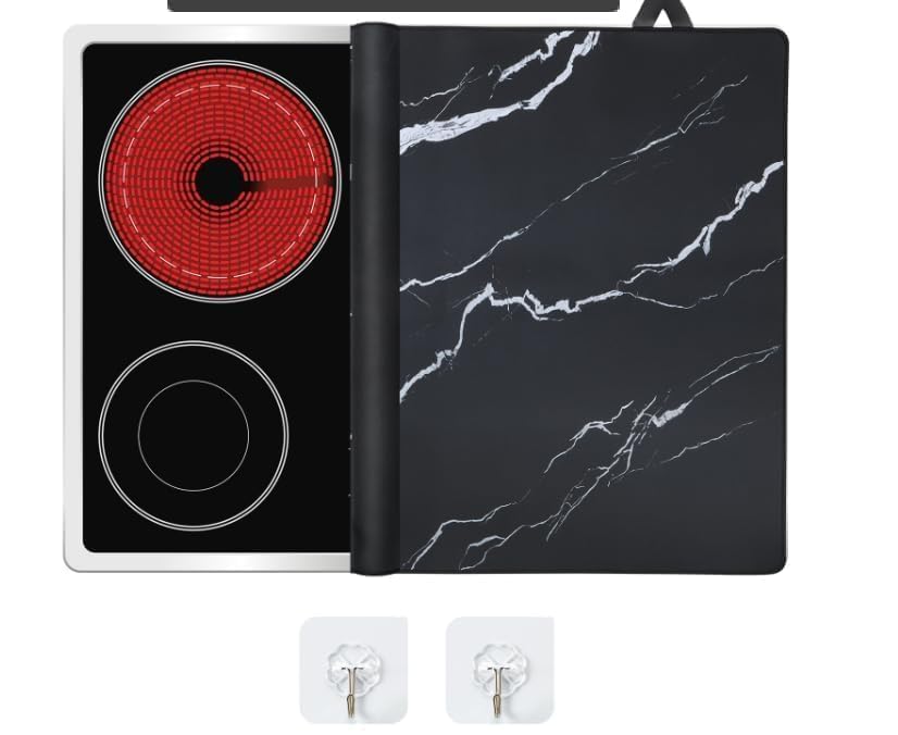 Txmyxgs Induktionsschutzmatte 61,5x53cm - Silikon Abdeckung Für Ceranfeld