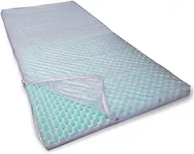 Capa Protetora Lençol Piramidal para Colchão Anti-escaras Impermeável Tipo casca de Ovo