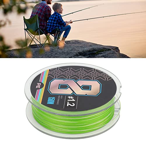 Linha de Pesca Fishline, Linha de Pesca Durável de 8 Fios para Pesca Em Rio Com Propriedades Resiste