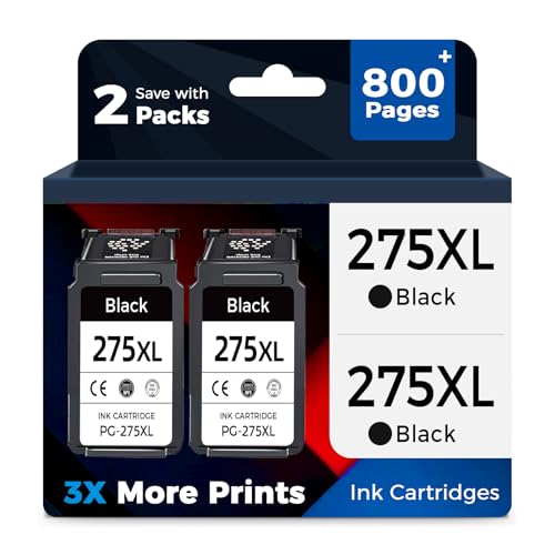 Relcolor Compatible Ink Cartridge Replacement for Canon 275XL 275 XL...