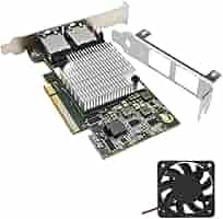Amazon | 10Gbps PCI-E LANカード、Intel X540チップ搭載, Intel
