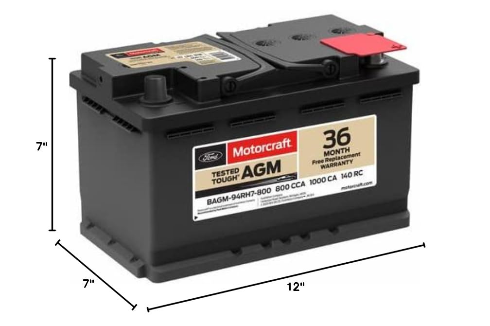 Motorcraft Battery - BAGM94RH7800