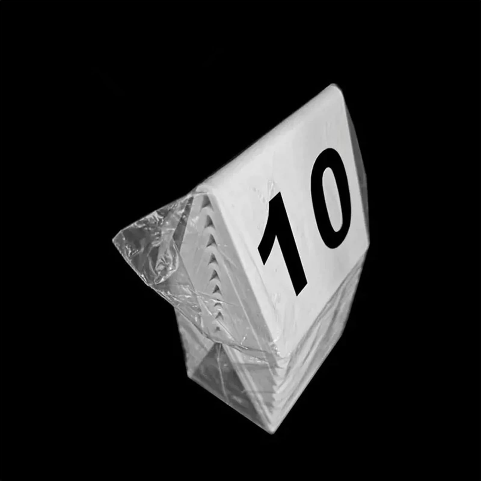 Tischkartenhalter 10 Stück V-förmige Acryl-Tischnummern