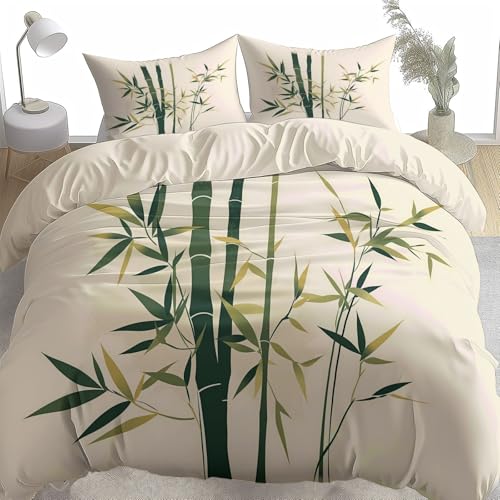 Parure de lit bambou 260x240 en microfibre blanche haut de gamme