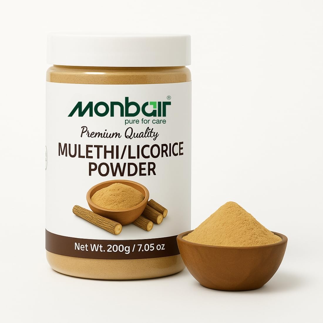 Mulethi Liquorice Face and Hair Pack 100 grams