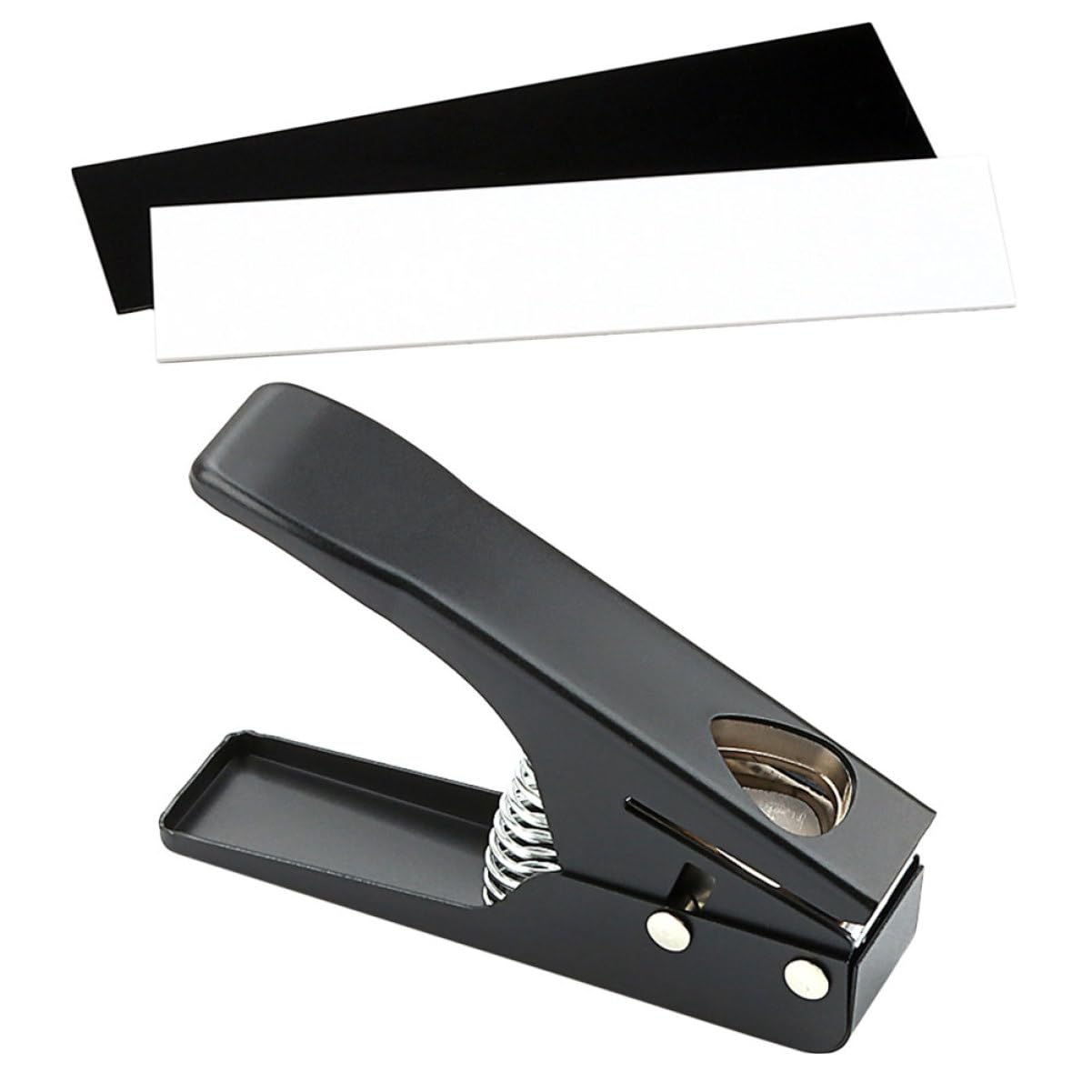 Milisten Punzonatrice per Chitarra Kit per Punzonatura Punzonatrice per Plettri Strumento per Costruzione Chitarra Accessori Fai da Te per Liutaio