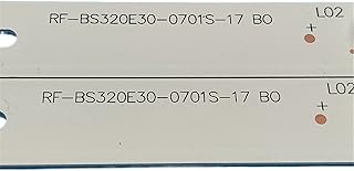 PANTZ 2pcs/kit LED Strips, Suitable for 32 TV 32LEM-1019/T2C 32LEM1029/T2C 32LEX-5027/T2C C320X15 E6 H G1 RF BS320E30 0701S 17 B0 Fit for BBK