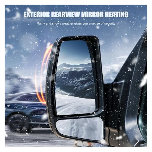 Miroir angle mort pour rétroviseur extérieur droit Transit MK8 non chauffant - 4