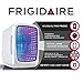 Frigidaire Gaming Light Up Mini Beverage Refrigerator, 6 can, 4 liters, Cooler with large see through door and LED lights Perfect for Gaming Experience, Home, Office, or Cars.12V Charger (White)