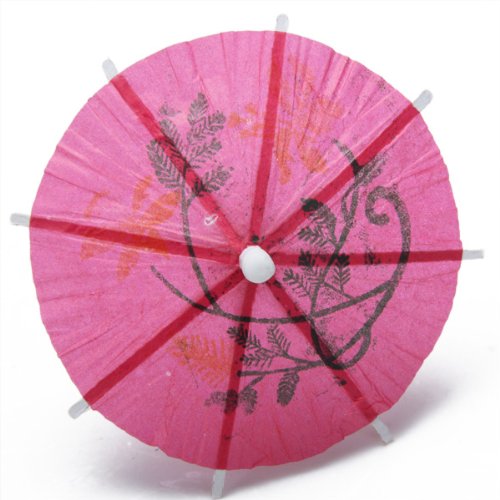 144 ombrelloni da cocktail in carta colorata, stile tropicale, per bevande, mini ombrelloni da cocktail, bevande, ombrelli per bevande tropicali, feste hawaiane, bar, cocktail, accessori decorativi