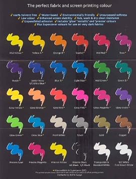 Permaset Aqua Fabric Standard Cover Screenprinting Inks - Copper - 300 mL