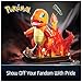 4D Build, Pokémon Charmander 3D Model Kit, Pokémon Figure, Kanto First Partner Collection, Desk Décor, 241 Pieces, Gift Ideas for Ages 12 & Up