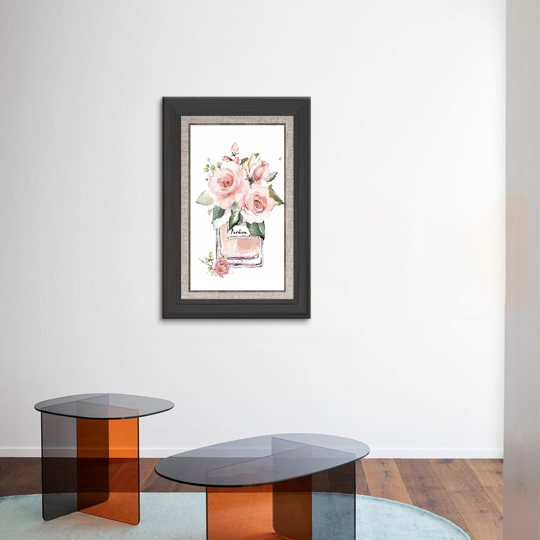 絵画　アート　モダン　額装　インテリア Amazon.co.jp: 1枚アートパネル 香水簡約画 飾り絵 モダン アート