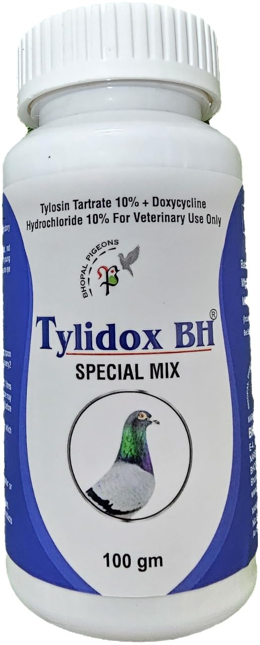 See full amazon price history chart for Bhopal Pigeons Tylidox Bh Special Mix,4-In-1 Powder For Pigeons And Birds,100Gm Bhopal Pigeons Tylidox Bh Special Mix,4-In-1 Powder For Pigeons And Birds,100Gm (B0D79F56X1) Amazon Price History, Amazon Price Tracker