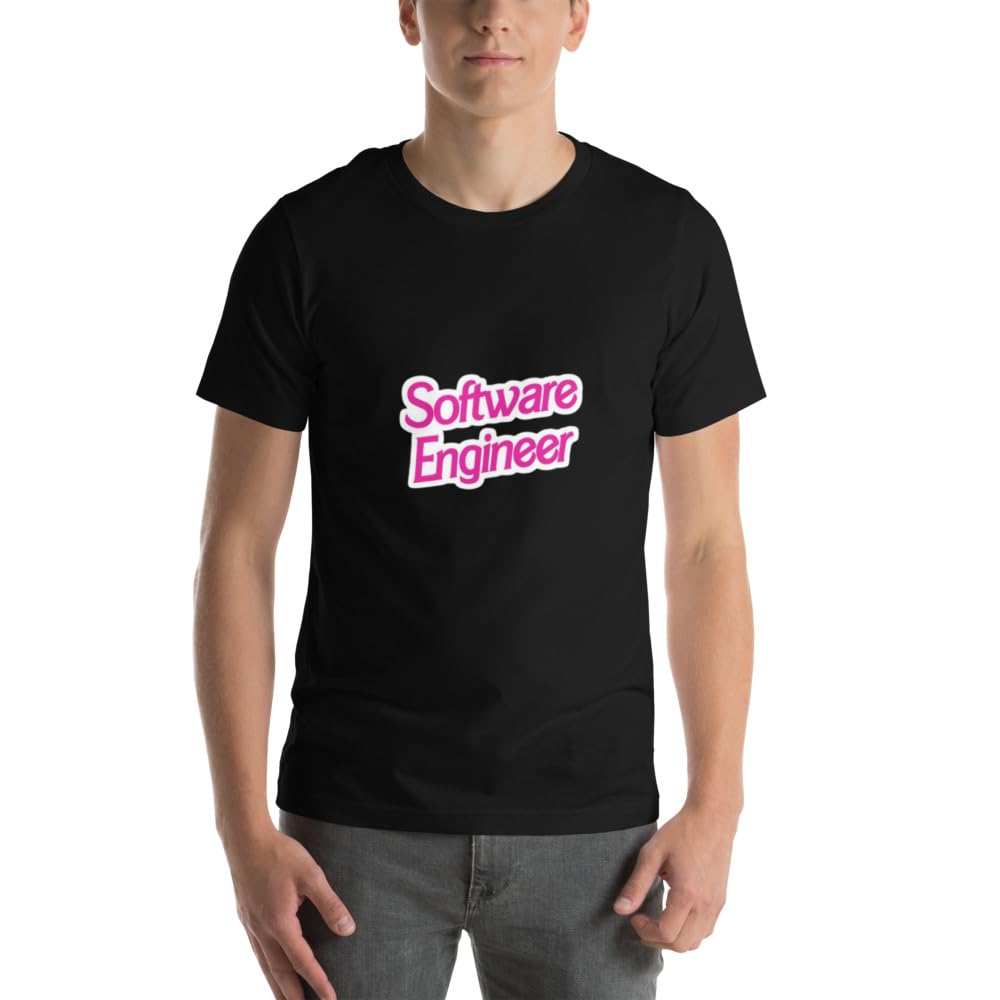 GenericUnisex t-Shirt Pink Software Engineer Girl Nerd Geek