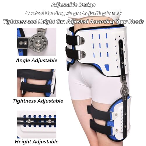 Faja de cadera ortesis ajustable para soporte y protección articular miniatura 3