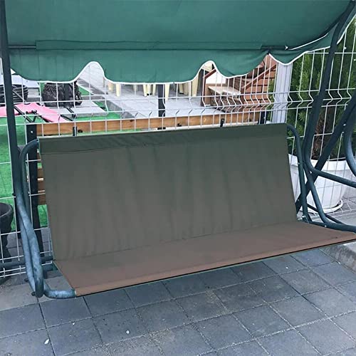 Cubierta de asiento columpio impermeable Oxford 600D de 3 plazas para banco de jardín 6