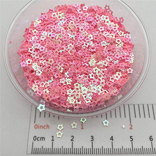 ALENAOO 3mm Hollow Star S Form PVC lose Pailletten Glitter Paillettes für Nail Art Maniküre, Hochzeit Konfetti, Zubehör… – Bild 5