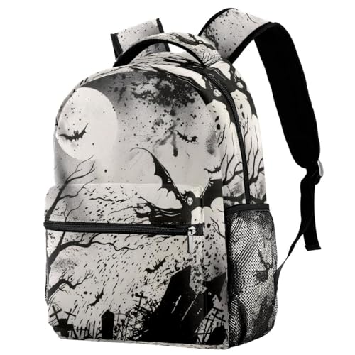 Sac à dos voyage enfant à motif effrayant pour sorties scolaires