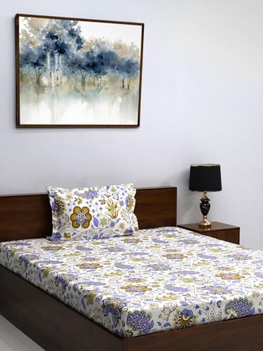 See full amazon price history chart for Bombay Dyeing Single Sheet Set, 100% Pure Cotton, 120 Thread Count, Single Size Bedsheet with 1 Pillow Cover, Super Soft, Cardinal Bedsheets Collection (Ochre Yellow) Bombay Dyeing Single Sheet Set, 100% Pure Cotton, 120 Thread Count, Single Size Bedsheet with 1 Pillow Cover, Super Soft, Cardinal Bedsheets Collection (Ochre Yellow) (B0D3QCN1FN) Amazon Price History, Amazon Price Tracker
