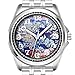 Produktbild Personalisierte Herrenuhr, modisch, wasserfest, Diamond_684.Japanischer Symbolischer Garten-Ikonen-Druck