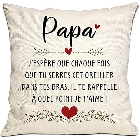 Housse de coussin Bommex pour papa Cover