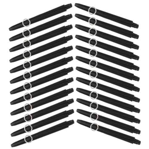 HANABASS Pole Set Nylon Shafts Replacement Pack 100pcs Threaded Shafts Assortment for Professional Training