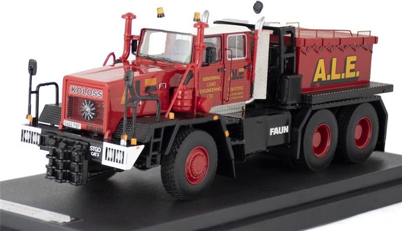 MAMMOET for ALE Faun KOLOSS 6X6 Engineering Vehicle 1:50 Resin Truck Pre-Built Model