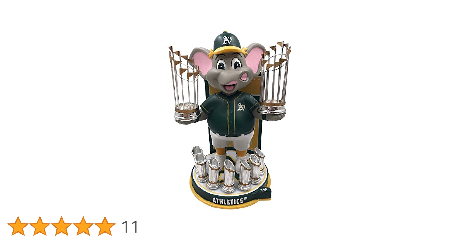 【非売品】【オークランド・アスレチックス ボブルヘッド MLB Amazon.co.jp: Forever Collectibles オークランド