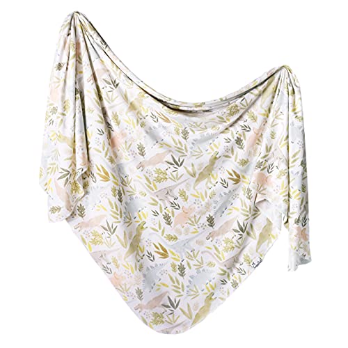 Image of Copper Pearl Large Premium Knit Baby Swaddle Receiving Blanket Rex