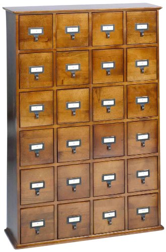 Leslie Dame Solid Oak Library Card File Media Cabinet 24 Drawers Walnut Buy Online In Burundi Leslie Dame Products In Burundi See Prices Reviews And Free Delivery Over 128 000 Fbu Desertcart