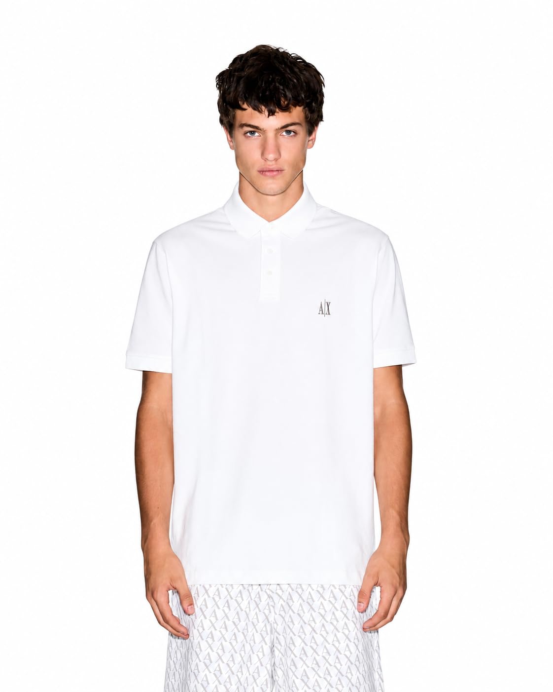 Armani Exchange Men's Icon Project, Embroidered Logo Polo Shirt