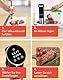 KitchenBrothers Sous Vide Stick Garer - Souvide Set - Souvidestab - Suvit Garer - Souvidestab - Sou Vide Stab - Suvide Garer - 0 Bis 95℃, Einstellbar Pro 0,2℃ - Timerfunktion - Alarm - 1200W