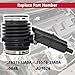 165763JA0A Automotive Engine Filter Intake Hose,Compatible with Nissan Murano, Compatible with Pathfinder, Compatible with Infiniti QX60, Compatible with Infiniti JX35