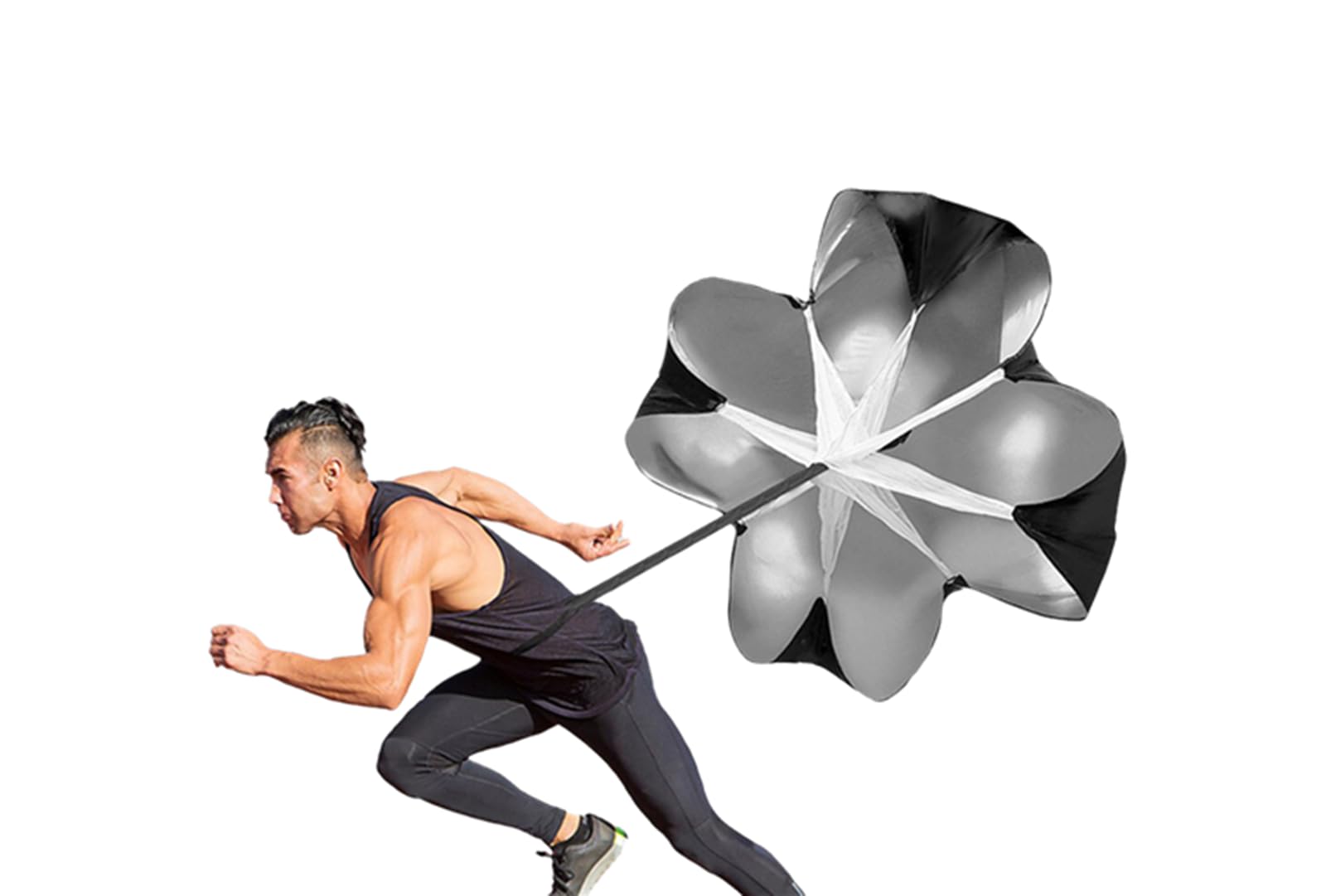 Paracadute di Resistenza Allenamento Calcio Resistenza paracadute per il Fitness per Migliorare Velocità, Resistenza, Forza e Accelerazione