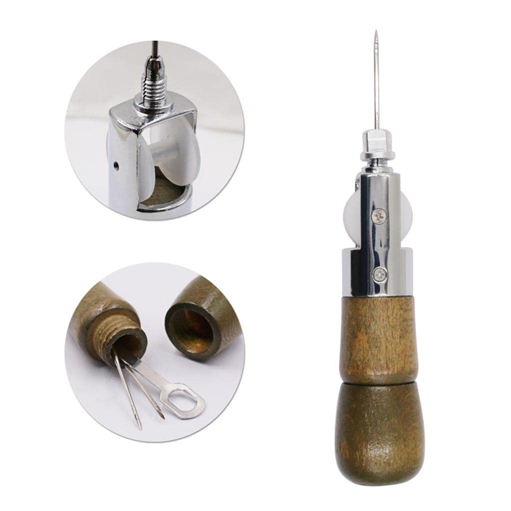 Scratch and Punch Awl with High-Torque Handle