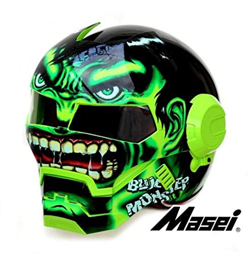 green iron man helmet motorcycle Desertcart Logo