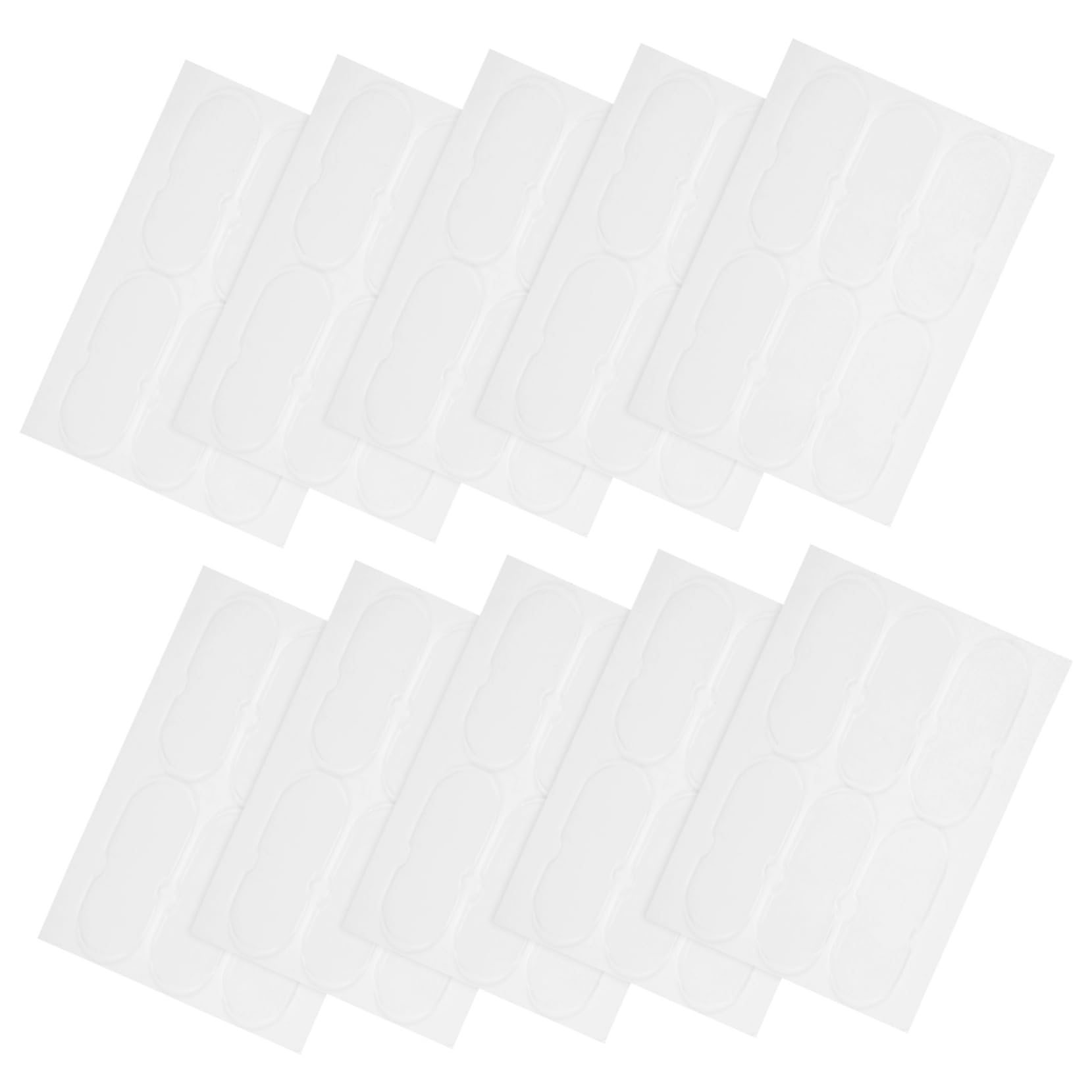 IWOWHERO 2sets Boys and Girls ' Ear Tape Behind for Flop Correction Safe Silicone Sticker for Daily Use 60pcs*2