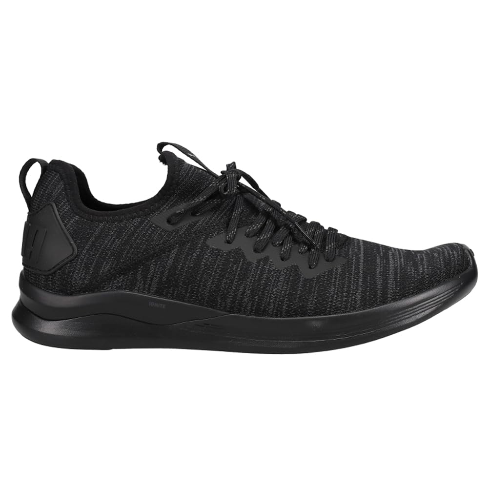 Amazon | PUMA Men's Ignite Flash Evoknit Sneaker, Black, 7 M