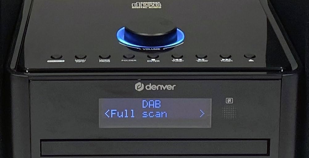 Radio Internet Denver MIR-270 - DAB+, FM, Bluetooth 5.0, Lettore CD, AUX, USB, Per La Casa