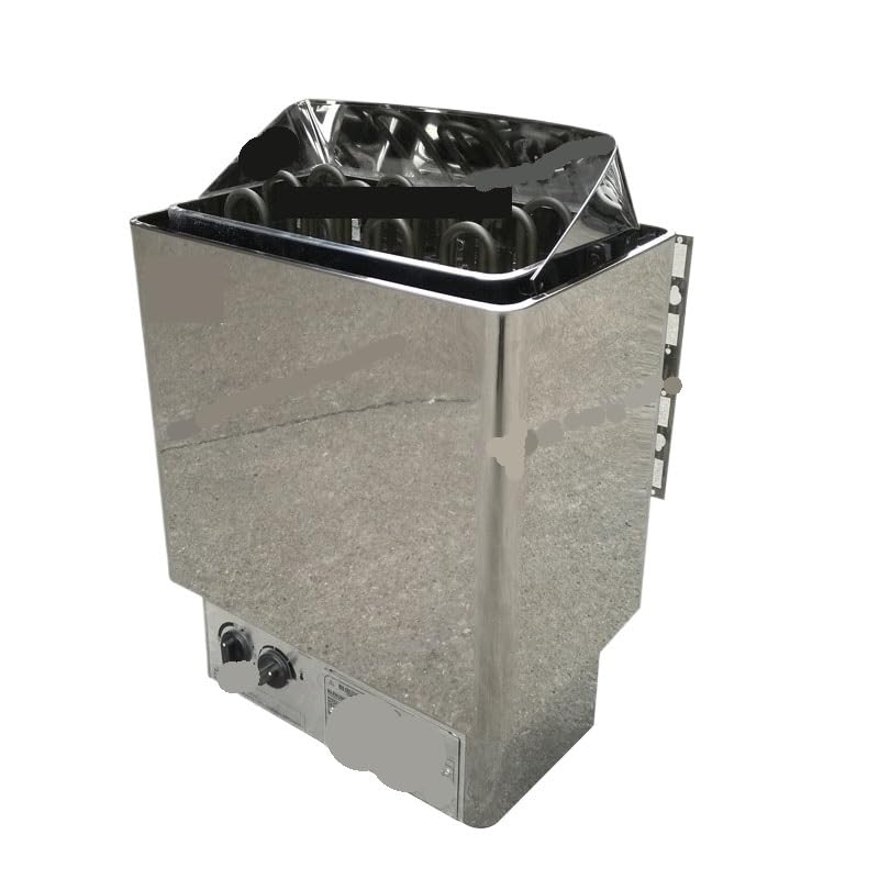 Poêle de sauna, Sauna salle sauna poêle ménage petit acier inoxydable sueur à vapeur chauffage équipement de hammam sec chaudière murale température constante Pour la maison, l'hôtel et le spa(6kw)